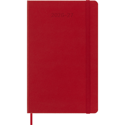 Moleskine® Buchkalender Juli 2026 - Dezember 2027 DIN A5 *Hardcover* rot Produktbild pa_produktabbildung_2 XL