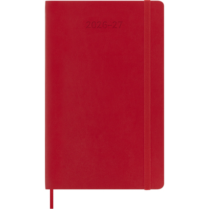 Moleskine® Buchkalender Juli 2026 - Dezember 2027 DIN A5 Softcover rot Produktbild pa_produktabbildung_2 XL