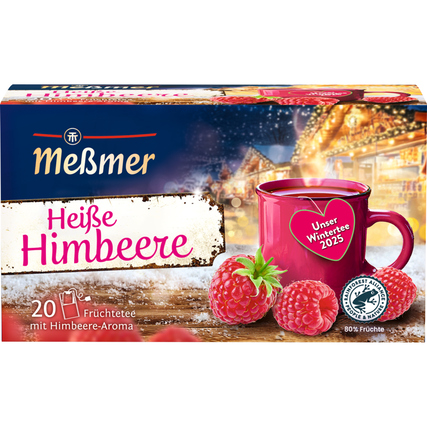 Meßmer Tee Heiße Himbeere 20 Btl./Pack.