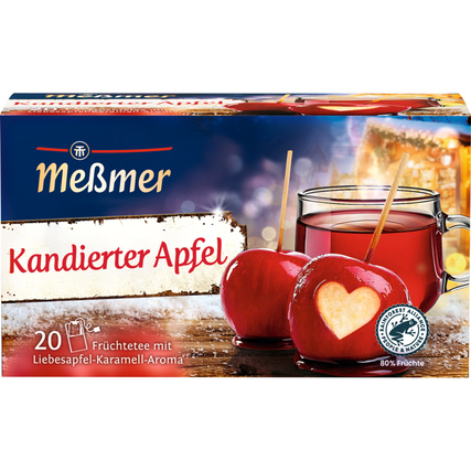 Meßmer Tee Kandierter Apfel 20 Btl./Pack.