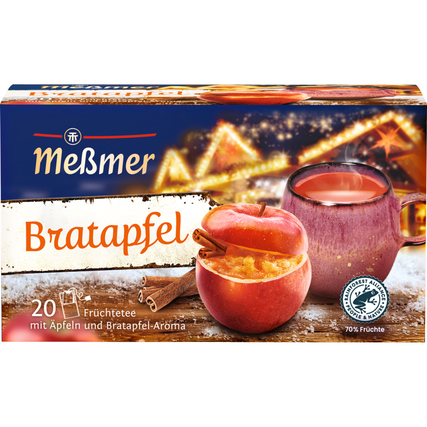 Meßmer Tee Bratapfel 20 Btl./Pack.