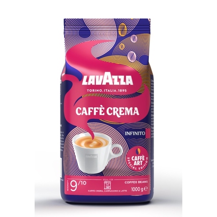 Lavazza Kaffee Caffè Crema Special Edition Infinito Arabica, Robusta ganze Bohne 1.000 g/Pack.