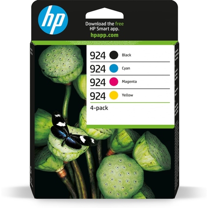 HP Tintenpatrone 924 schwarz, cyan, magenta, gelb Produktbild pa_produktabbildung_1 XL