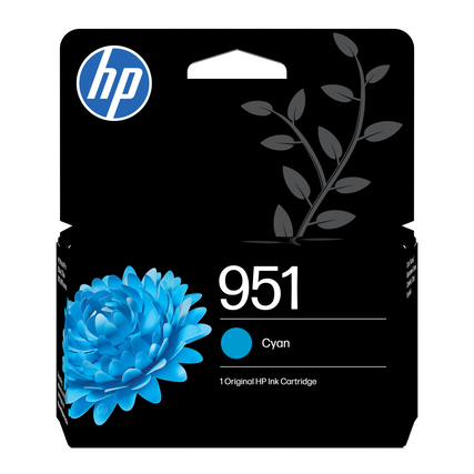 HP Tintenpatrone Originalzubehör 951 ca. 535 Seiten cyan 8,5ml