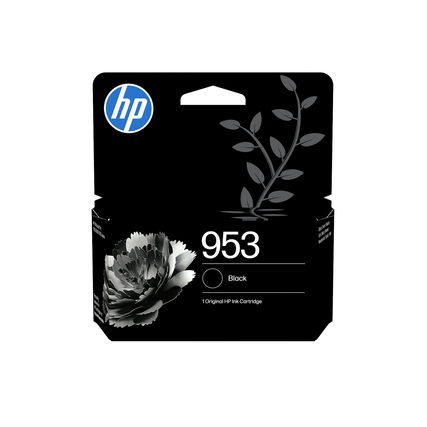 HP Tintenpatrone Originalzubehör 953 ca. 900 Seiten schwarz 20ml