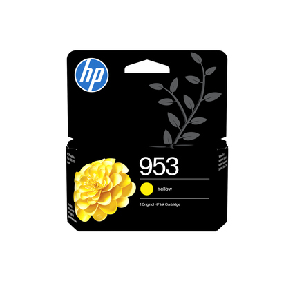 HP Tintenpatrone Originalzubehör 953 ca. 630 Seiten gelb 8,5ml