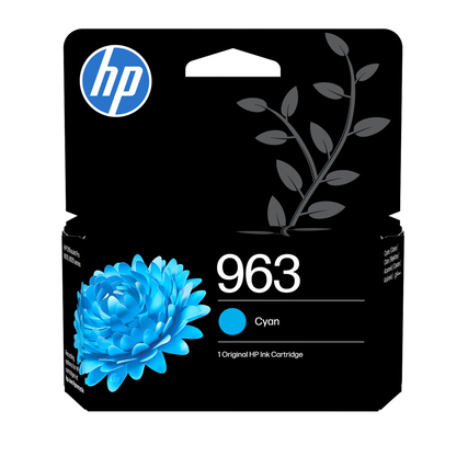 HP Tintenpatrone 963 cyan Produktbild pa_produktabbildung_1 XL