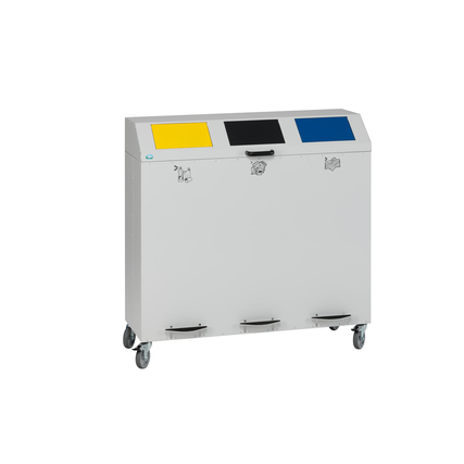 VAR Wertstoffsammelbehälter WSS 108 lichtgrau Produktbild pa_produktabbildung_1 XL