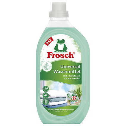Frosch Waschmittel Universal Universal +20 bis +95°C nicht parfümiert pH-Wert: 8,4 1,5l