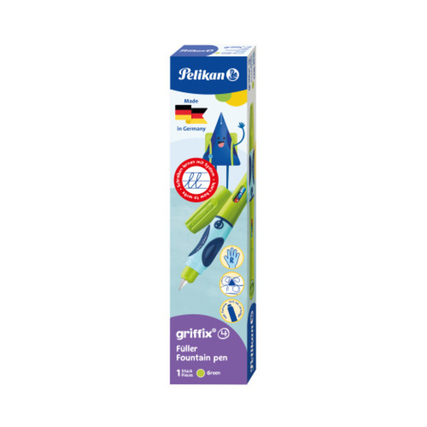 Pelikan Füllfederhalter griffix® Rechtshänder Faltschachtel grün Produktbild pa_produktabbildung_2 XL