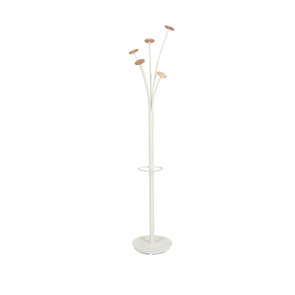 ALBA Garderobenständer Festival 188cm weiß