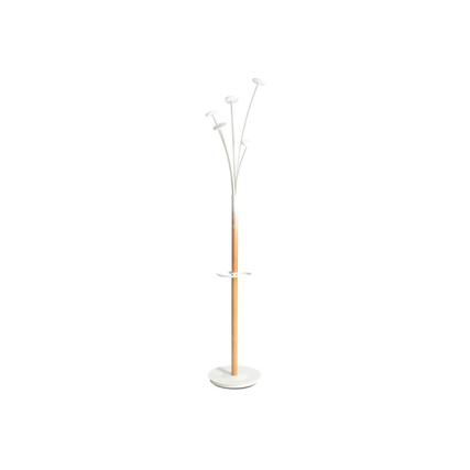 ALBA Garderobenständer Festival 188cm braun/weiß