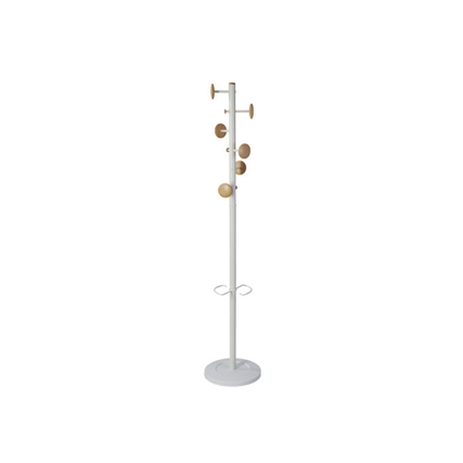 ALBA Garderobenständer Music 175cm weiß