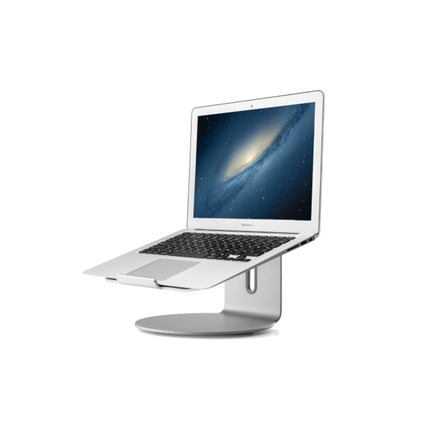 ALBA Notebookständer Alumium/Silikon alu