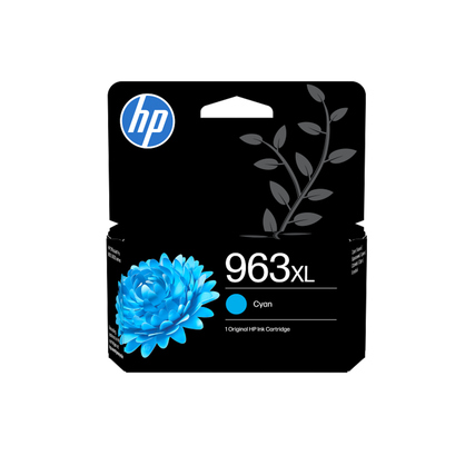 HP Tintenpatrone Originalzubehör 963XL ca. 1.600 Seiten cyan 20,5ml