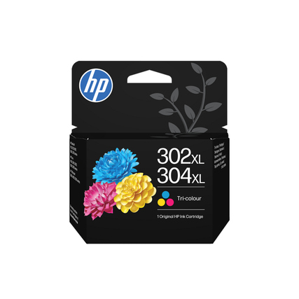 HP Tintenpatrone 302XL/304XL cyan/magenta/gelb Produktbild pa_produktabbildung_1 XL