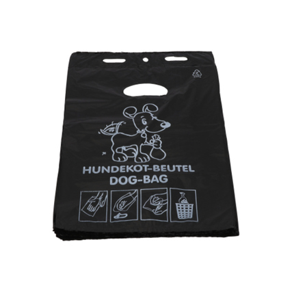 DEISS Hundekotbeutel Standard 3l Polyethylen schwarz 2.000 St./Pack.