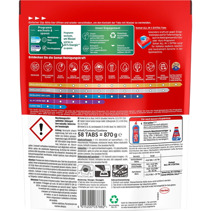 Somat Spülmaschinentabs All in 1 Extra Produktbild pa_produktabbildung_2 XL