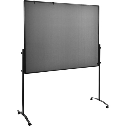 Legamaster Moderationstafel PREMIUM PLUS mobil Filz grau Produktbild pa_produktabbildung_2 XL