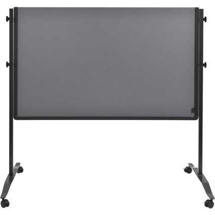 Legamaster Moderationstafel PREMIUM PLUS mobil Filz grau Produktbild pa_produktabbildung_2 XL