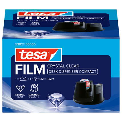 tesa® Tischabroller tesapack® Compact schwarz Produktbild pa_produktabbildung_2 XL