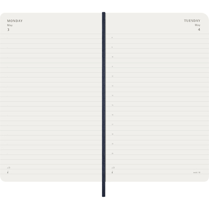 Moleskine® Taschenkalender Large 2027 Softcover saphir Produktbild pa_produktabbildung_2 XL