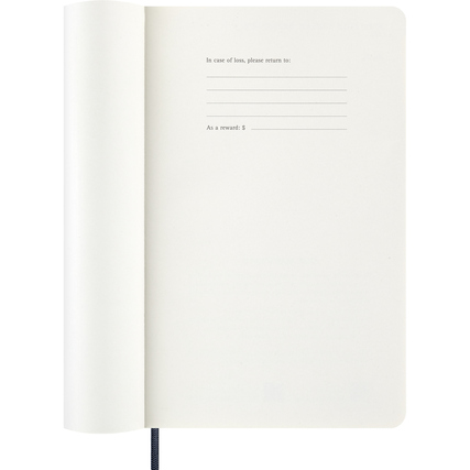 Moleskine® Buchkalender Large 2027 *Softcover* saphirblau Produktbild pa_produktabbildung_2 XL
