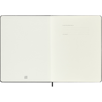 Moleskine® Buchkalender XL 2027 Hardcover schwarz Produktbild pa_produktabbildung_2 XL