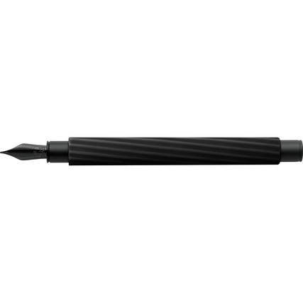 Faber-Castell Füllfederhalter Ambition Italic obsidian black M (Medium) Produktbild pa_produktabbildung_4 XL