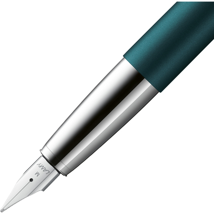 Lamy Füllfederhalter exklusiv studio M (Medium) petrol Produktbild pa_produktabbildung_2 XL