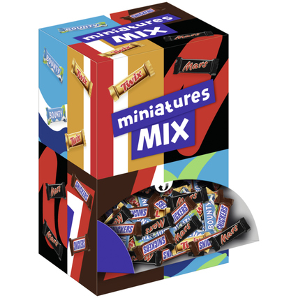 MARS® Schokolade Miniatures Mix 3.000 g/Pack.
