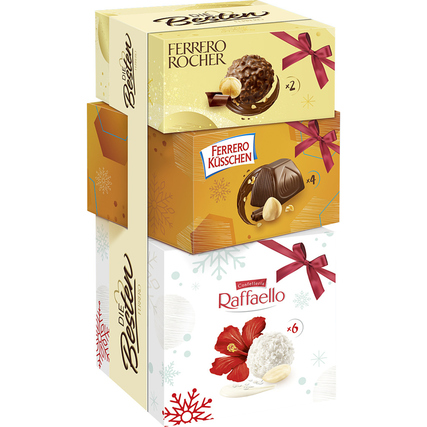 Die Besten von Ferrero Pralinen Geschenkeberg 121 g/Pack.