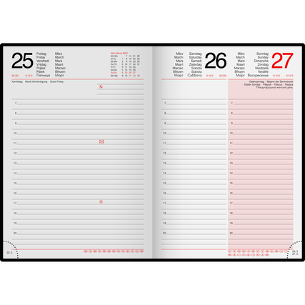rido/idé Buchkalender Mentor DIN A5 2027 Produktbild pa_produktabbildung_2 XL