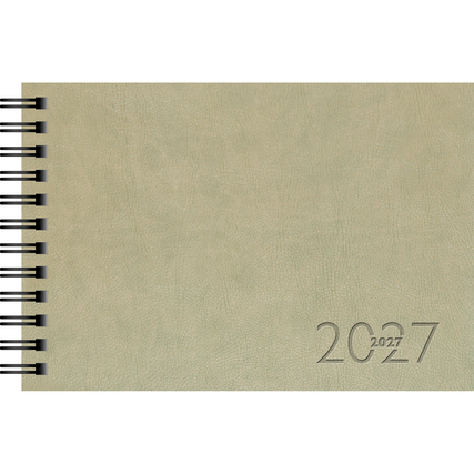 rido/idé Taschenkalender Septimus DIN A6 quer 2027 Produktbild pa_produktabbildung_1 XL
