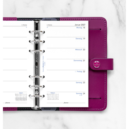 FILOFAX Einlage Kalender exklusiv Personal 2027 Produktbild pa_anwendungsbeispiel_1 XL