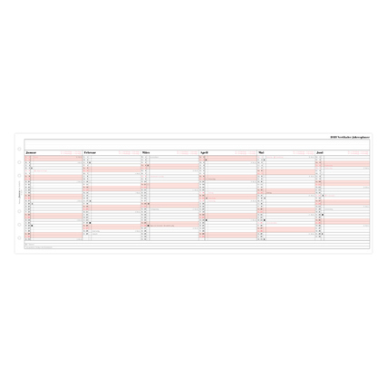 FILOFAX Einlage Kalender exklusiv Professional Personal 2028 Produktbild pa_produktabbildung_2 XL