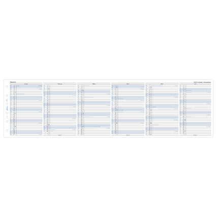 FILOFAX Einlage Kalender exklusiv Pocket 2028 Produktbild pa_produktabbildung_2 XL