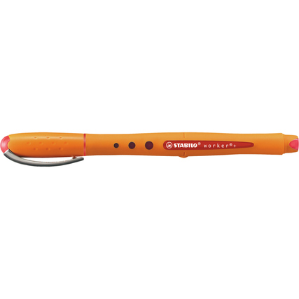 STABILO® Tintenroller worker®+ medium rot Produktbild pa_produktabbildung_2 XL