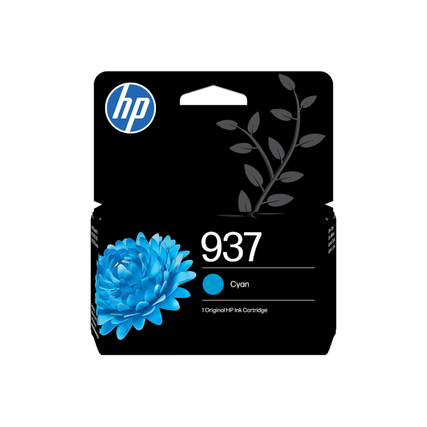 HP Tintenpatrone Originalzubehör 937 ca. 800 Seiten cyan 10ml