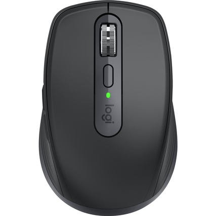 Logitech Lasermaus MS Anywhere 3S Rechtshänder Windows® 10, 11, Mac universell USB-C 10m Akku grafit