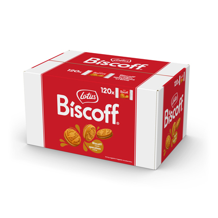 Gebäck Doppelkeks Biscoff Creme Spekulatius 120 x 10 g/Pack.