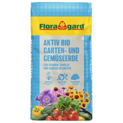 Floragard Gartenerde Gemüse 50 l/Pack.