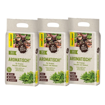 Floragard Blumenerde Aromatisch!® Kräuter 3 x 3 l/Pack.
