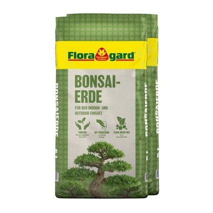 Floragard Blumenerde Bonsai 2 x 5 l/Pack.