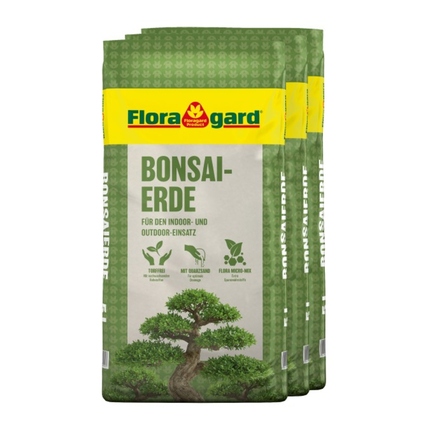 Floragard Blumenerde Bonsai 3 x 5 l/Pack.