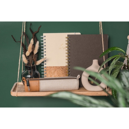 BRUNNEN Notizbuch Premium Hardcover DIN A5 chocolate Produktbild pa_ohnedeko_2 XL