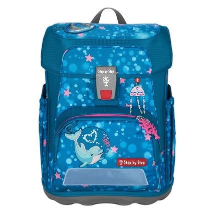 Step by Step Schulranzen CLOUD Dolphin Azura Produktbild pa_produktabbildung_3 XL