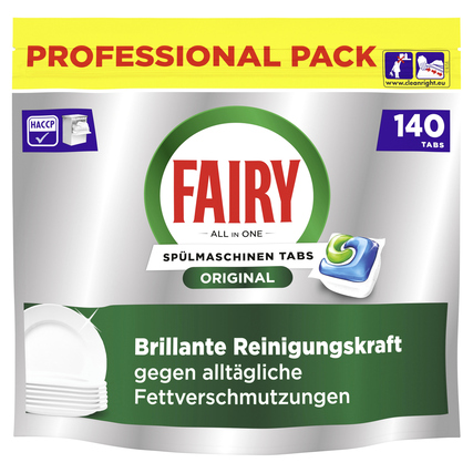 Fairy Spülmaschinentabs Professional All In One Produktbild pa_produktabbildung_1 XL