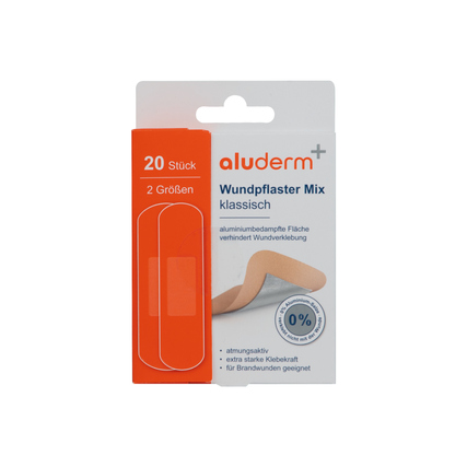 aluderm® Pflaster Mix klassisch Produktbild pa_produktabbildung_1 XL