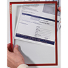 FRANKEN Dokumentenhalter Frame It X-tra!Line DIN A4 5 St./Pack. rot Produktbild pa_anwendungsbeispiel_2 S